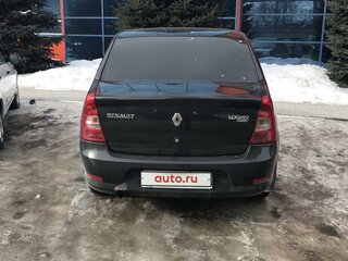 2013 Renault Logan I Рестайлинг, чёрный, 500000 рублей, вид 3