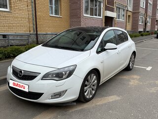 2011 Opel Astra J, белый, 550000 рублей, вид 1