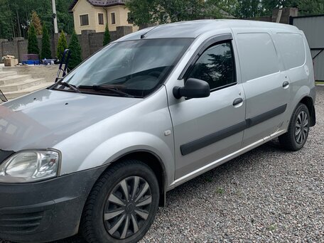 2014 LADA (ВАЗ) Largus, серебристый, 625000 рублей, вид 3