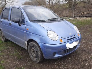 2008 Daewoo Matiz I Рестайлинг, голубой, 170000 рублей, вид 2