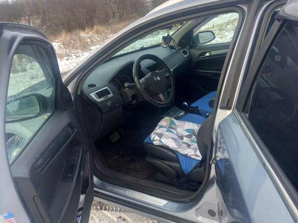 2005 Opel Astra H, серый, 600000 рублей - вид 13
