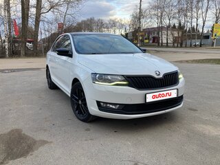 2019 Skoda Rapid I Рестайлинг, белый, 1220000 рублей, вид 3