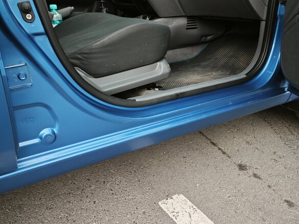 2009 Kia Rio II, синий, 550000 рублей - вид 22