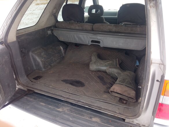 1998 Isuzu Wizard I, серый, 350000 рублей - вид 7