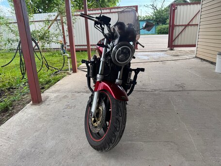 1999 Honda CB 600F Hornet, красный, 390000 рублей, вид 3