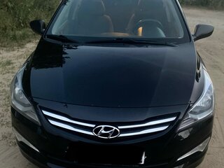 2015 Hyundai Solaris I Рестайлинг, чёрный, 1150000 рублей, вид 1