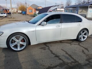 2002 BMW 7 серии Long 745Li IV (E65/E66), белый, 1390000 рублей, вид 3