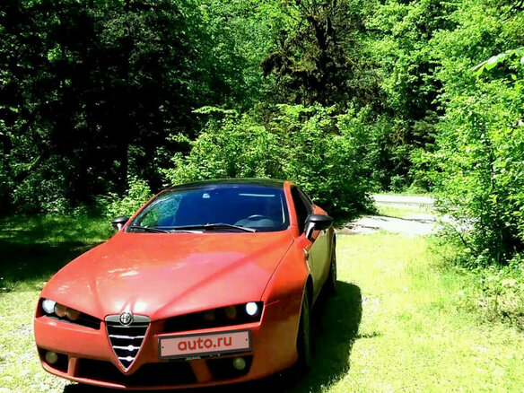 2007 Alfa Romeo Brera I, красный