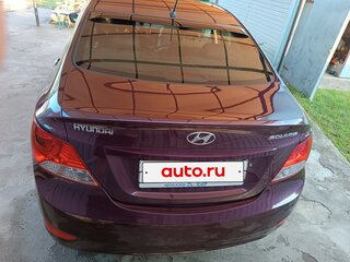 2014 Hyundai Solaris I, фиолетовый, 950000 рублей, вид 3
