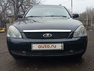 2010 Lada (ВАЗ) Priora I, чёрный, 520000 рублей, вид 1