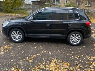 2010 Volkswagen Tiguan I, чёрный, 1150000 рублей, вид 5