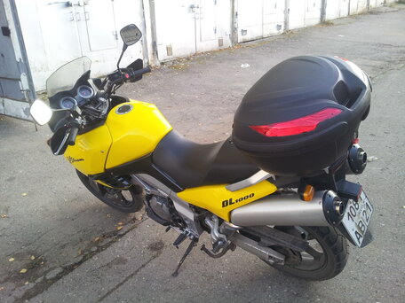 2004 Suzuki V-Strom 1000, жёлтый, 350000 рублей, вид 1