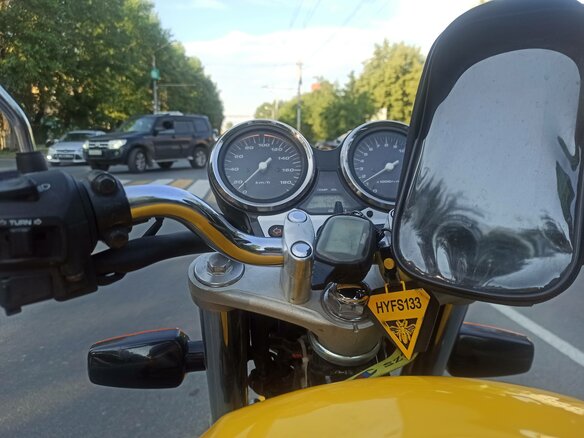 2001 Honda CB 400 Super Four, жёлтый, 320000 рублей