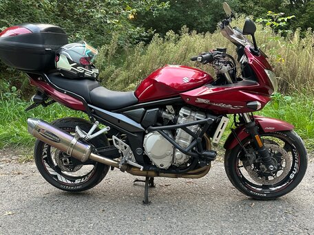 2007 Suzuki Bandit GSF 1250, красный, 555000 рублей, вид 2
