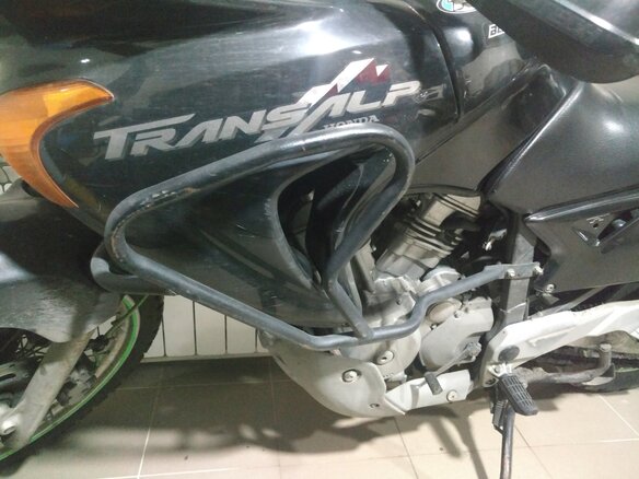 2000 Honda XL650V Transalp, чёрный - вид 4
