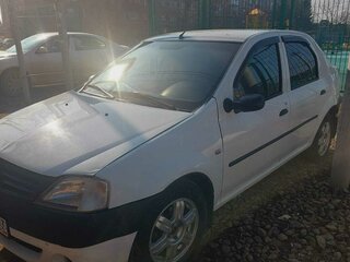 2008 Renault Logan I, белый, 450000 рублей, вид 1