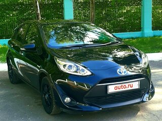 2018 Toyota Aqua I Рестайлинг 2, чёрный, 1380000 рублей, вид 3