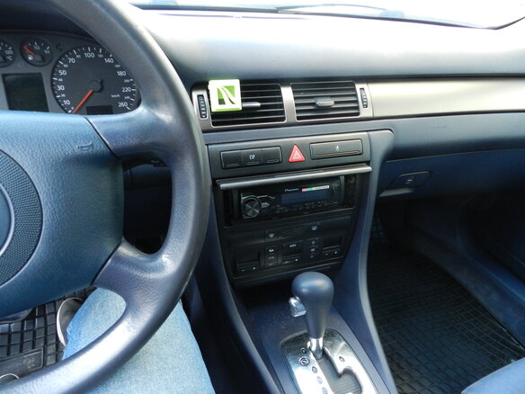 2001 Audi A6 II (C5) Рестайлинг, синий - вид 14