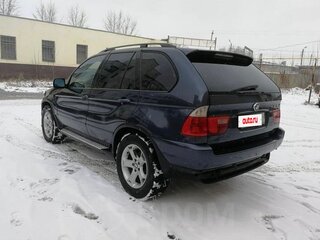 2005 BMW X5 3.0i I (E53) Рестайлинг, синий, 1150000 рублей, вид 3