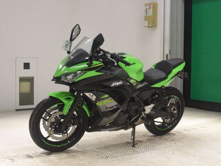 2019 Kawasaki Ninja 650, зелёный, 750000 рублей, вид 5