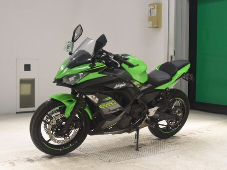 2019 Kawasaki Ninja 650, зелёный, 750000 рублей, вид 5