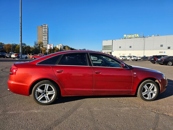 2004 Audi A6 III (C6), красный, 1100000 рублей - вид 3