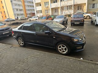 2012 Volkswagen Polo V, чёрный, 710000 рублей, вид 4