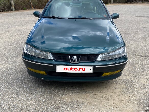 2001 Peugeot 406 I Рестайлинг, зелёный - вид 1