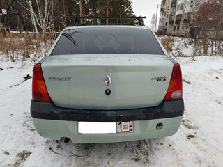 2006 Renault Logan I, зелёный, 360000 рублей, вид 3