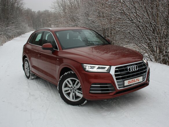 2019 Audi Q5 II (FY), красный - вид 3
