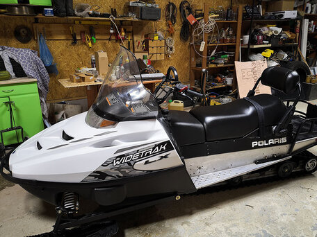 2013 Polaris Widetrak LX, белый, 850000 рублей, вид 4