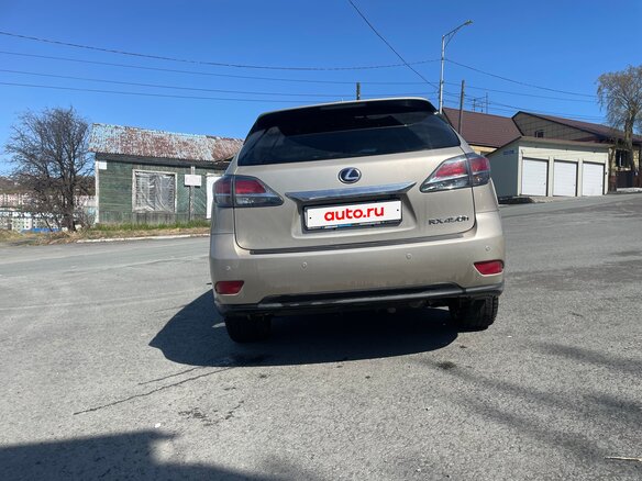 2013 Lexus RX 450h III Рестайлинг, золотистый, 2550000 рублей - вид 3