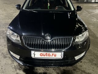 2015 Skoda Octavia III (A7), чёрный, 1550000 рублей, вид 2