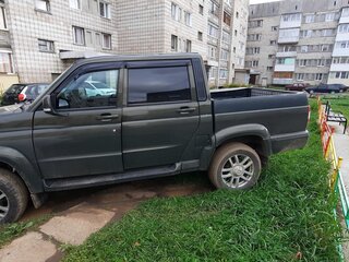 2015 УАЗ Пикап I Рестайлинг, зелёный, 1150000 рублей, вид 4