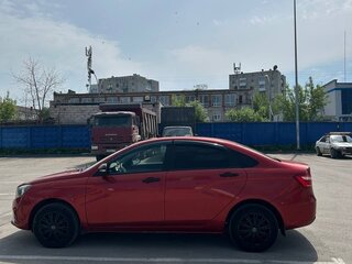 2016 Lada (ВАЗ) Vesta I, красный, 820000 рублей, вид 4