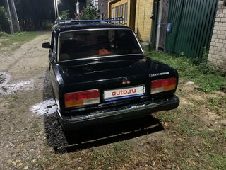 2010 Lada (ВАЗ) 2107, чёрный, 250000 рублей, вид 4