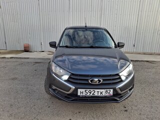 2019 Lada (ВАЗ) Granta I Рестайлинг, серый, 850000 рублей, вид 1