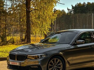 2018 BMW 5 серии 520d VII (G30/G31/G38), серебристый, 2200000 рублей, вид 1