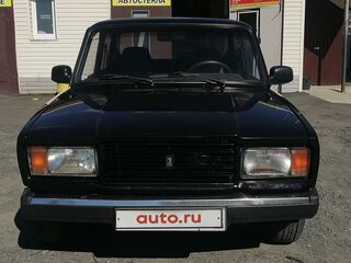 2011 Lada (ВАЗ) 2107, чёрный, 340000 рублей, вид 1