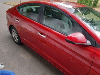 2016 Hyundai Elantra VI (AD), красный, 1600000 рублей, вид 3