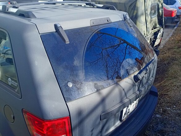 2007 Jeep Grand Cherokee III (WK), серый, 850000 рублей - вид 1