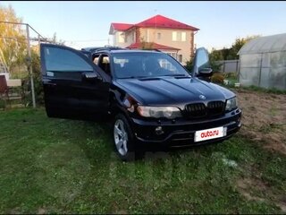 2001 BMW X5 3.0i I (E53), чёрный, 895000 рублей, вид 5