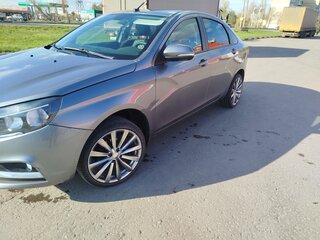 2016 Lada (ВАЗ) Vesta I, серый, 665000 рублей, вид 1