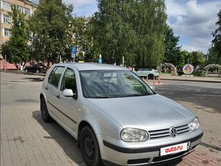 2002 Volkswagen Golf IV, серебристый, 464356 рублей, вид 2