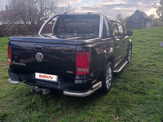 2013 Volkswagen Amarok Double Cab full-time I, чёрный, 1850000 рублей, вид 3