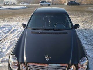 2002 Mercedes-Benz E-Класс 240 III (W211, S211), чёрный, 850000 рублей, вид 1