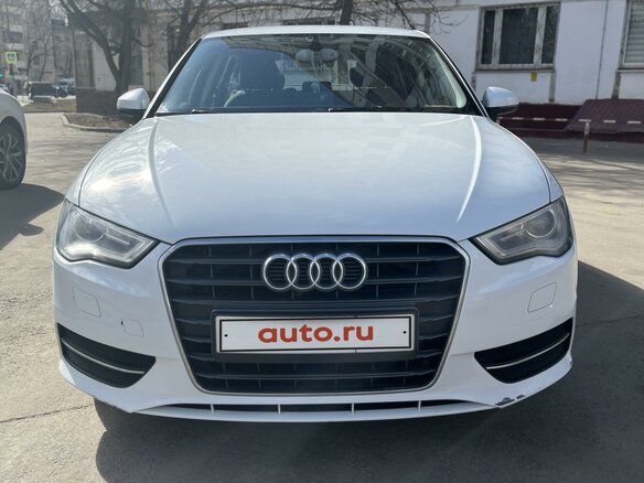2013 Audi A3 III (8V), белый, 1200000 рублей - вид 1