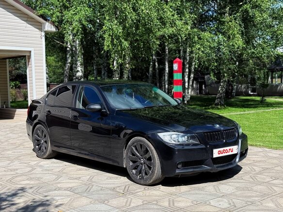 2006 BMW 3 серии 330xi V (E90/E91/E92/E93), чёрный, 1700000 рублей - вид 1