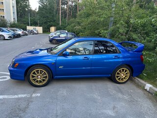 2001 Subaru Impreza WRX II, синий, 800000 рублей, вид 4