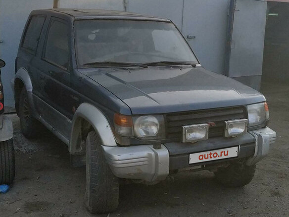 1993 Mitsubishi Pajero II, синий - вид 3